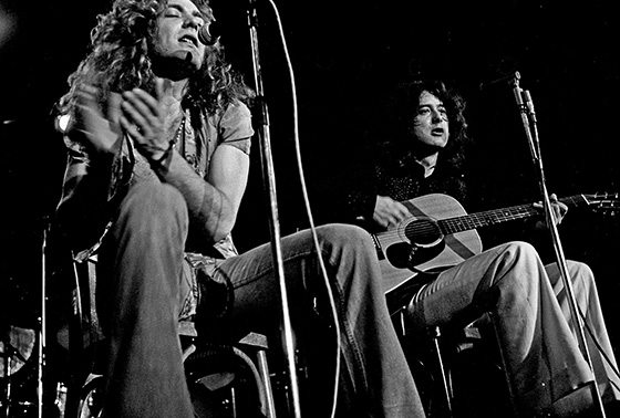 Led Zeppelin acoustic 1973 thumb